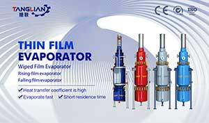 Gl Enamel  Wiped Film Evaporator