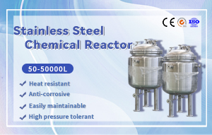 304 Steel Jacketed Hydrothermal Reactor Tank