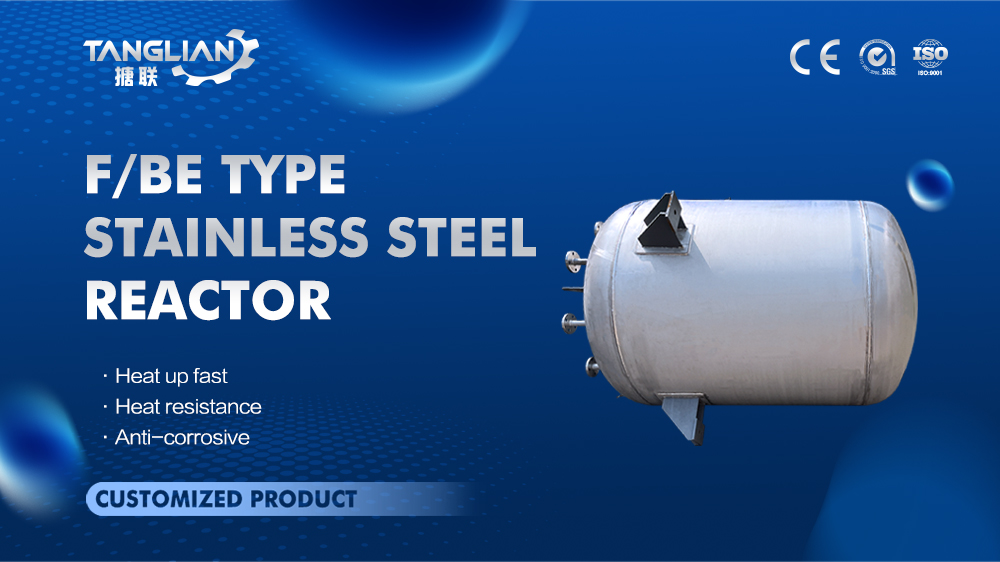 F/BE Type stainless steel reactor for chemicals