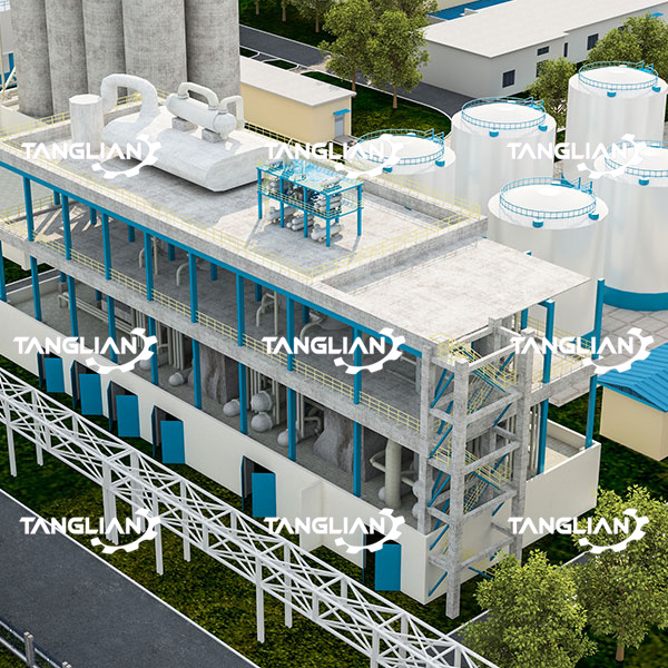 Acetone hydrogenation to isopropanol Production Line