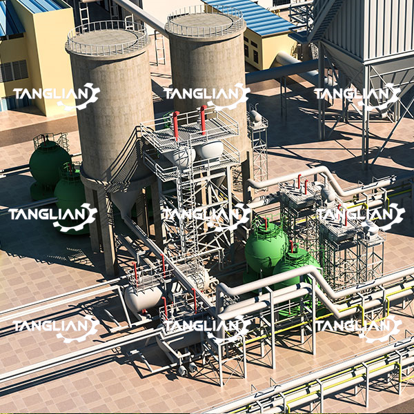 MTBE cracking to produce high-purity isobutene Production Line
