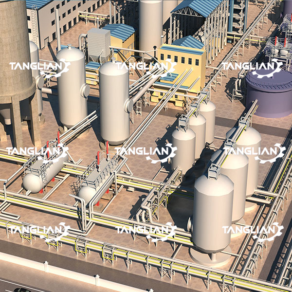 High salt wastewater evaporation Production Line